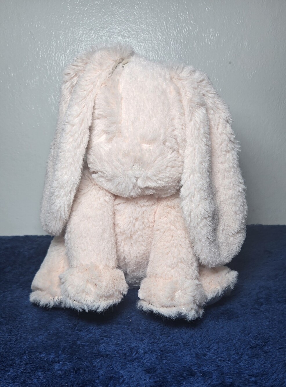 BareFoot Dreams Soft Pink Bunny Rabbit Style 055 Beanbag Bum Plush Stuffed Toy